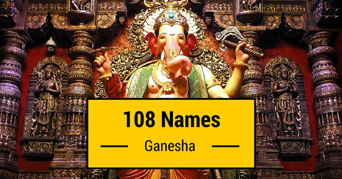 108 Names Ganesha